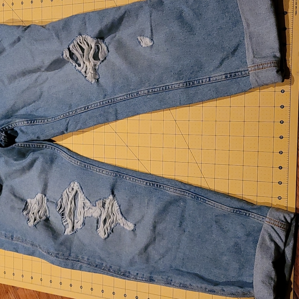 Distressed Overalls - Picture 2 of 5